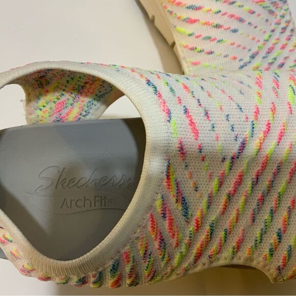 Skechers Women's Arch FIT Catchy Wave Stretch Fit Sandal 10/40 - Picture 4 of 9